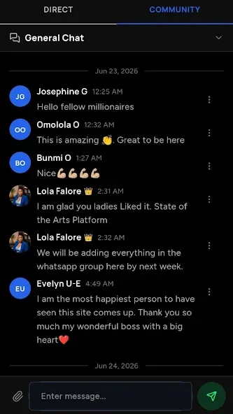 Community chat