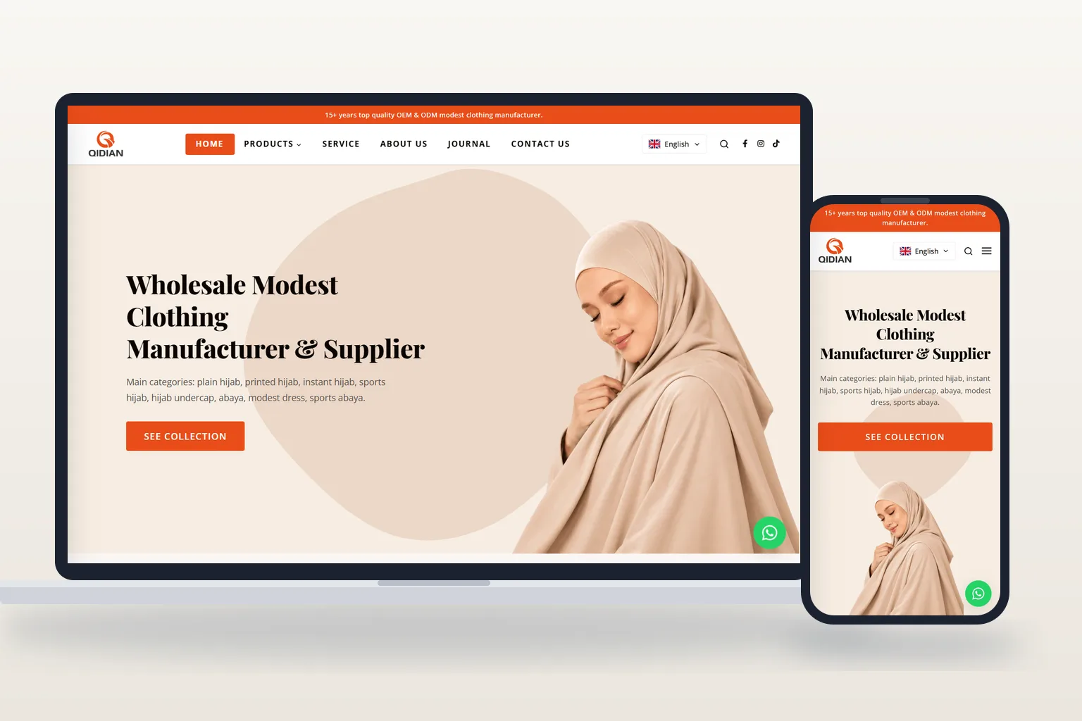 Qidian Hijab — project screenshot